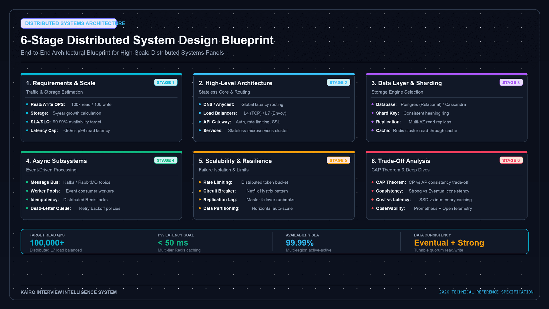 System Design Interview Blueprint: High-Concurrency Architecture & The Technical STAR Method